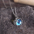 Silver / Blue