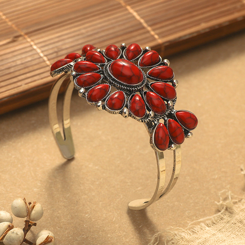 Vintage Bohemian Retro Ethnic Turquoise Bracelet