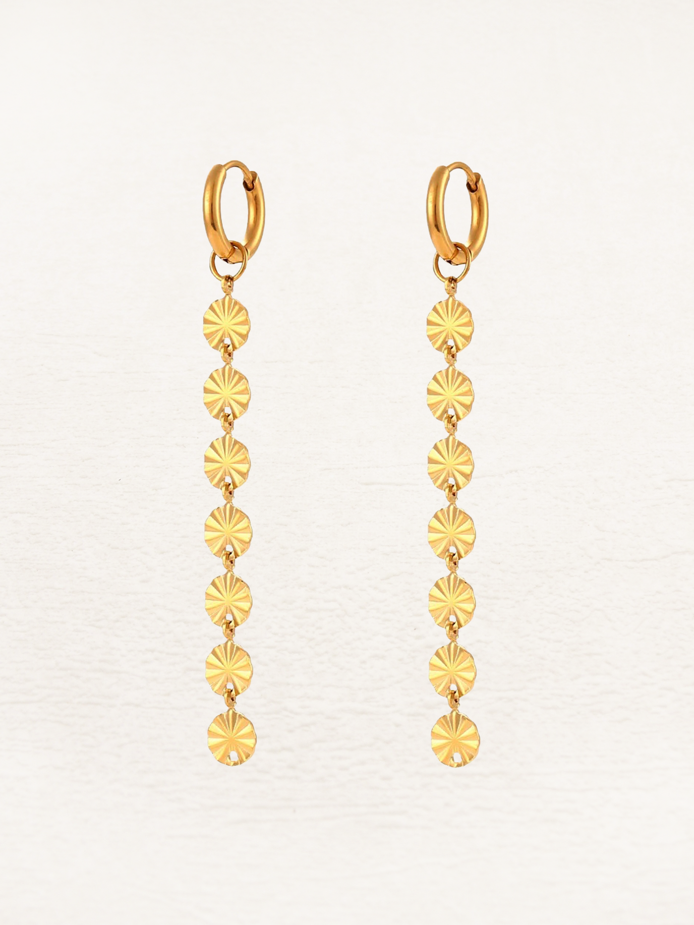 Lou Hanging Earrings Gold