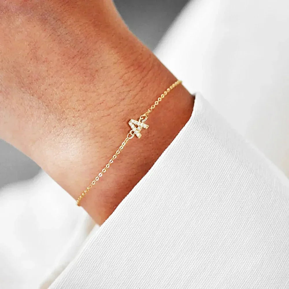 Minimal Initial Chain Bracelet