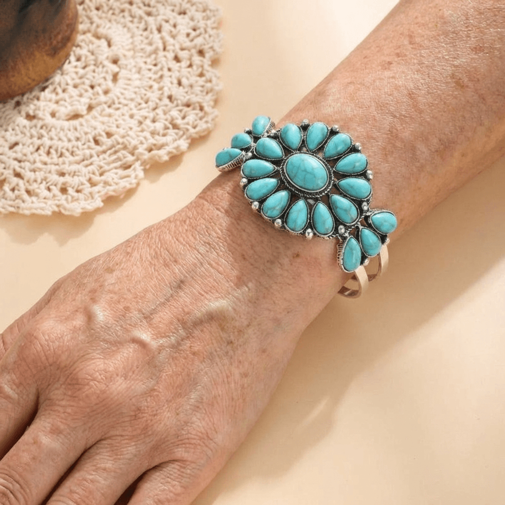 Vintage Bohemian Retro Ethnic Turquoise Bracelet