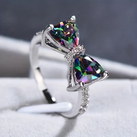 Emerald Bow Ring