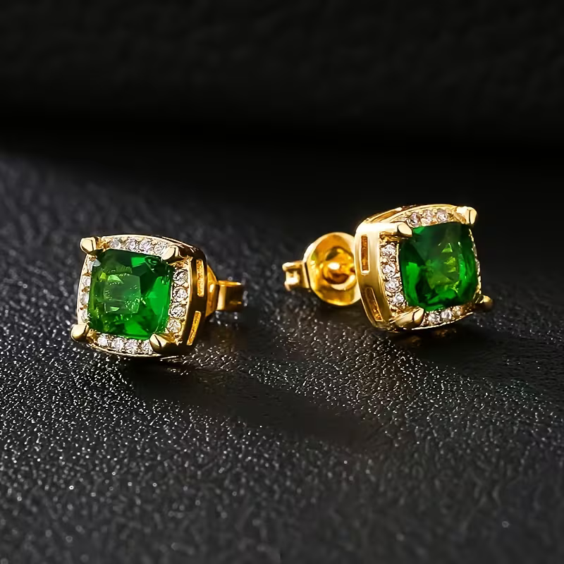 Halo Stud Earrings